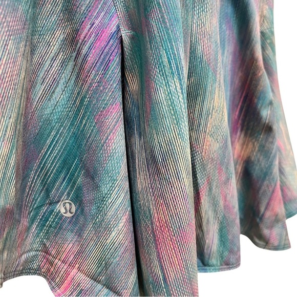 Lululemon [NWT - Size 6] Everlux Tennis Dress 6" with shorties in Pixel Multi - Picture 5 of 9
